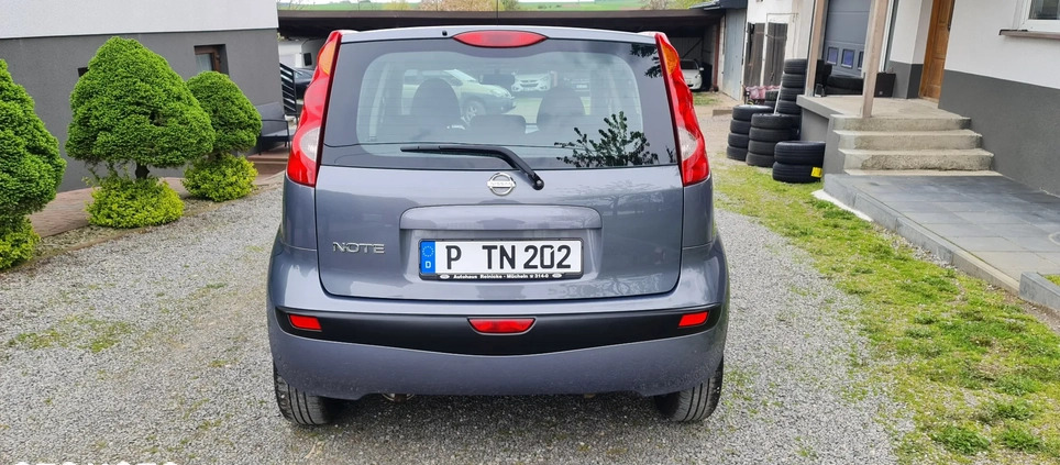 Nissan Note cena 15000 przebieg: 146000, rok produkcji 2007 z Katowice małe 562